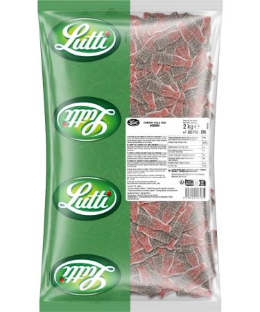 Lutti Cherry cola fizz 2kg - Buy Online on GoSupps.com