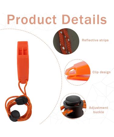 2-Pack Emergency Signal Pipes with Adjustable Reflective Bands for Kayaking Boating & Swimming Safety - Up to 4000 Hz - Buy Online on GoSupps.com