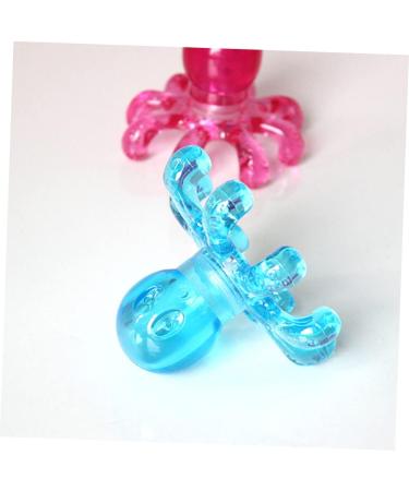 Tovinanna Portable 4-Piece Massage Device Set | Scalp Massage Brush & Hair Care Accessories | Circulation Promoting Head Scratch Tool - 11.00x8.50cm - Buy Online on GoSupps.com