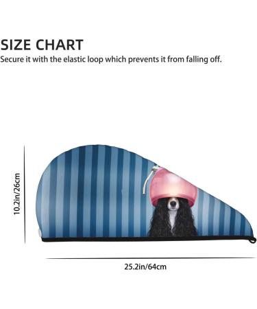 Quick-Dry Hair Towel Wrap with Button - Turban Head Towel for Fast Hair Drying | Perfect for Hairdressers & Home Use - Buy Online on GoSupps.com