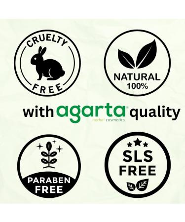 Agarta AHA & BHA Facial Cleansing Gel Botanical Face Wash for Gentle Exfoliation & Clean Skin Feel Vegan Clean Formula 13.5 fl oz - Buy Online on GoSupps.com