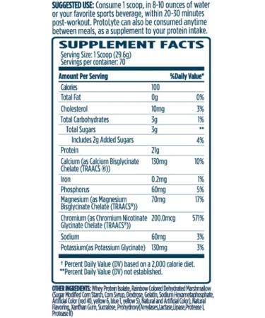 VMI Sports ProtoLyte Whey Isolate Protein Powder | Low Calorie Non-GMO Protein for Weight Loss & Muscle Gain | 4.6 lbs Marshmallow Charms - Buy Online on GoSupps.com