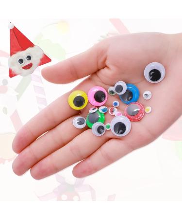 Prasacco 1500 Pcs Self-Adhesive Googly Eyes for Crafts - Multi-Color & Multi-Size (4/5/6/8/10/15mm) - Buy Online on GoSupps.com