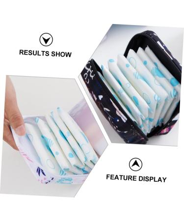 Gleavi Storage Bag for Women's Bandages & Breastfeeding Inserts - Mint Nylon Wallet for Period & Menstrual Needs - Buy Online on GoSupps.com