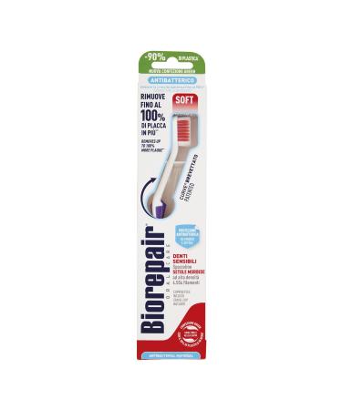 Biorepair Soft curved toothbrush for sensitive teeth 20 g 1 piece (1 pack) - Buy Online on GoSupps.com