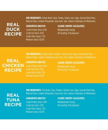 Instinct Grain-Free Duck Cat Food Topper Pouches - 3 oz (Pack of 12) - Buy Online on GoSupps.com