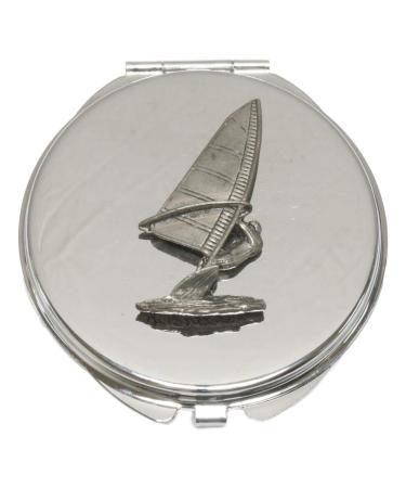 Wind Surfing Compact Mirror Handbag Gift With Free Engraving 395