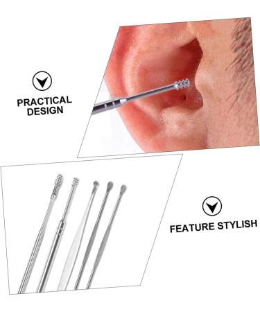 3 Sets Stainless Steel Ear Cleaning Kit with LED Ear Wax Removal Tool - Buy Online on GoSupps.com