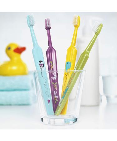Tepe Mini Toothbrush for Kids - Extra Soft Bristles 3 Pack - Gentle Cleaning from First Tooth to Age 3 - Buy Online on GoSupps.com