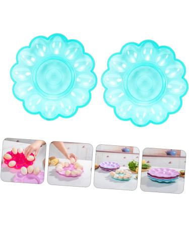 Yardenfun 4pcs Color Carrier Kitchen Cooker Easter Dish Fridge Keeping Fish Party Round Reusable Holder - Buy Online on GoSupps.com