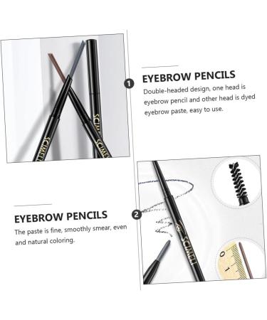 Healvian 2 1 Eyebrow Makeup Tools Eyebrow Liner Keychain Comb Triangle Eyebrow Pencil Makeup Accessories 1 count (Pack of 1) Grey - Buy Online on GoSupps.com