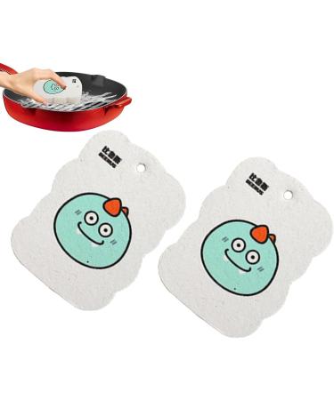 Kitchen Sponges Pack Non-Scratch Odor-Resistant Natural Cleaning Sponges Kitchen Sponge Dishwashing Sponge for Household 2 Count The - Buy Online on GoSupps.com