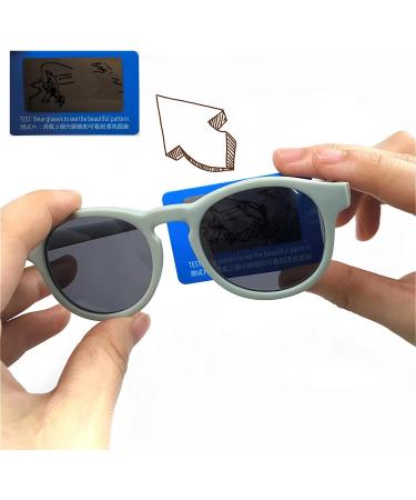 iNszkoos Flexible Polarized Baby Sunglasses | UV 400 Protection | Adjustable Strap | Soft Silicone Frame | For 0-48 Months Boys and Girls | Blue - Buy Online on GoSupps.com