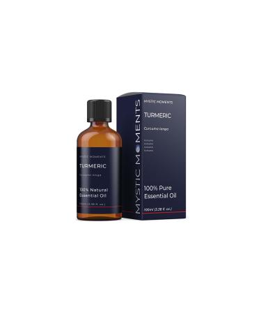 Mystic Moments Turmeric Essential Oil - 100ml - 100% Pure 100 ml (Pack of 1)