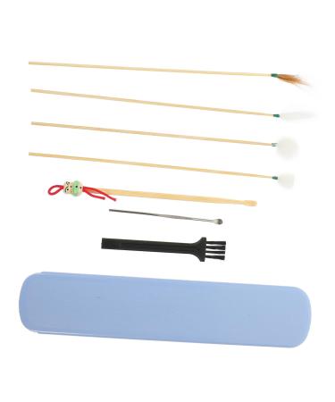 Ear Cleaning Kit Ear Cleaner 1 Set Ear Picking Kit Bamboo Major Set Ear Spiral Cleaner Ear Wax Cleaner