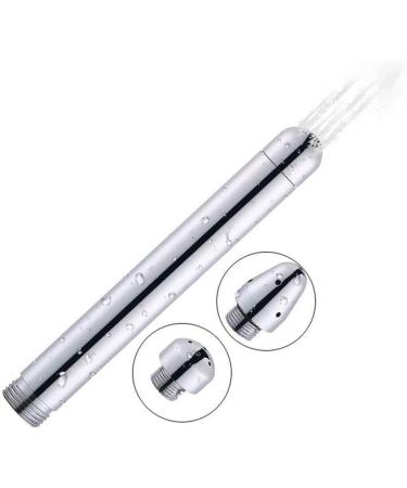 Nozzle Shower 3 Heads Aluminum Cleansing System - Silver Colonic Douche Cleaner for Ultimate Hygiene - Buy Online on GoSupps.com