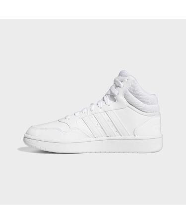 Buy adidas Women's Hoops 3.0 Mid Sneakers | Ftwr White Dash Grey | Size 38 2/3 EU - International Shipping Available - Buy Online on GoSupps.com