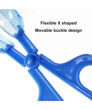 Multi-Purpose Reptile Feeding Clamp | Amphibian Terrarium Tool | Ventilated Fodder Collector - Blue - Buy Online on GoSupps.com