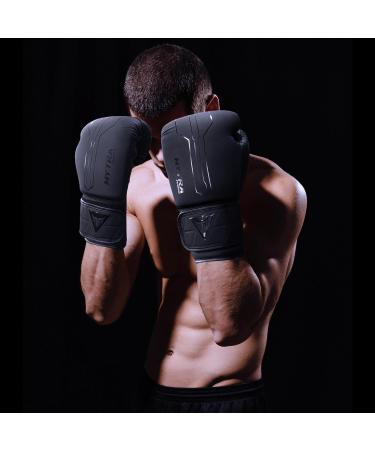 Mytra Fusion 16-oz Boxing Gloves - Free Hand Wraps Included | MMA Muay Thai & Kickboxing - Unisex Training Gear - Buy Online on GoSupps.com