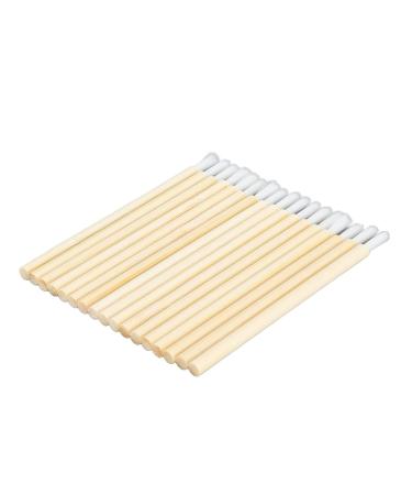 100PCS Disposable Bamboo Handle Lip Brushes - Portable Lipstick Applicators & Gloss Wands for Makeup - Buy Online on GoSupps.com