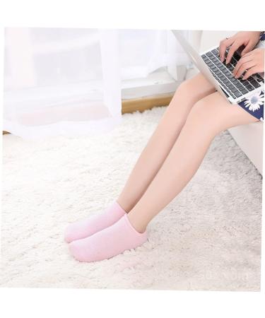 minkissy 1 Pair Wicking Socks Calcetines para Mujer Silk Socks Features Socks for Women Non Skid Socks Toe Socks Thick Socks Invisible Socks Heel Socks Spa Socks Stockings Miss Pedicure 22.5*8cm - Buy Online on GoSupps.com