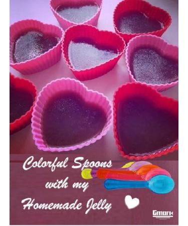 Gmark 200pc Mini Plastic Taster Spoons Multi-Color Assorted Ice Cream & Dessert Spoons - GM1002C - Buy Online on GoSupps.com