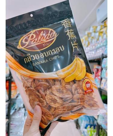 PALIDA Crispy Banana Chip Delicious Fruit Snack 250G Thai Snack - Buy Online on GoSupps.com