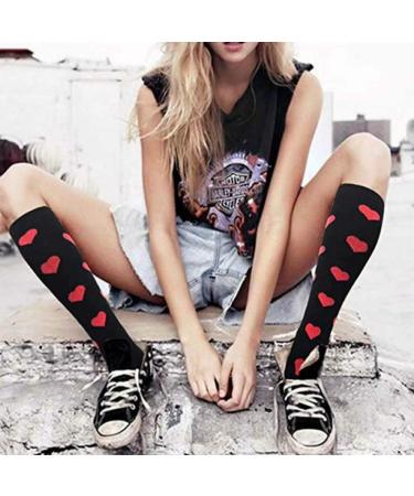 YYW Compression Stockings for Men & Women - 6 Pairs Calf Socks for Circulation Ideal for Running Nurses Air Travel & Pregnancy - 20-25 mmHg - Buy Online on GoSupps.com