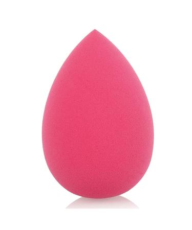 Makeup Sponge 1Pc Cosmetic Puff Powder Puff Smooth Women's Makeup Foundation Sponge Beauty To Make Up Tools & Accessories Water-drop Shape Makeup Sponge Holder(Water-drop Rose)