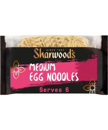 Sharwood's Medium Egg Noodles 340g - Authentic Asian Noodles - Pack of 1 - Buy Online on GoSupps.com