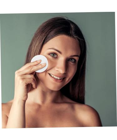 Angoily 1 Round Cotton Pad Cotton Round Makeup Cotton Pads Facial Cleansing Pads Beauty Rounds Facial Cleansing Rounds Makeup Remover Round Makeup Remover Pads Pure Cotton Cosmetic White - Buy Online on GoSupps.com