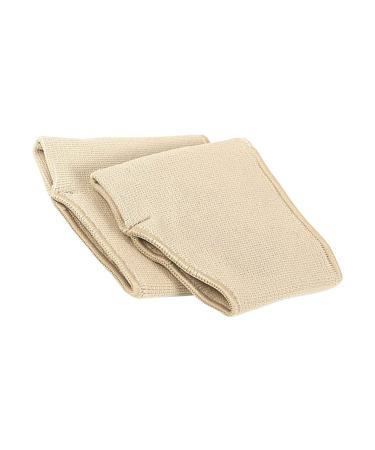 STAHAD 2pcs Pad Valgus Non- Separator Pouch Slip Toe Cushions Feet Support Sleeve Shoe Invisible for Corrector Front Covers Divider Correctors Protector Blisters Hammer High Metatarsal Skin Colour 9.7X6.5X1CM