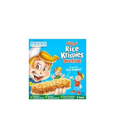 KELLOGG'S Kellogg's Rice Krispies Snack Bars (6 x 20g)