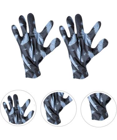minkissy 1 Pair Hand Mask Hand Spa Gloves Hands Whitening Gloves Locking Glove Gauntlet Enhancing Gloves Moisturizing Foot Mask Hand Care Mask Hand Gloves Aluminum Platinum Paper Make up - Buy Online on GoSupps.com