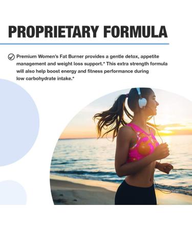 Nobi Nutrition Premium Fat Burner for Women - Thermogenic Carb Blocker & Metabolism Booster - Appetite Suppressant for Healthier Weight Loss - 60 Vegan Capsules - Buy Online on GoSupps.com