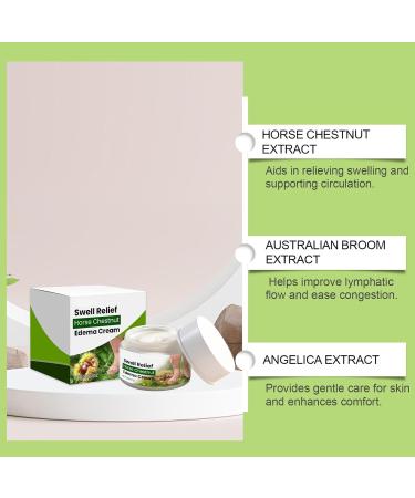 Soothing Cream | 30g Nourishing Non Fat Swelling Balm | Body Moisturizer - for Massage and Relaxation of Shoulders Elbows Legs Ankles and Feet - Buy Online on GoSupps.com