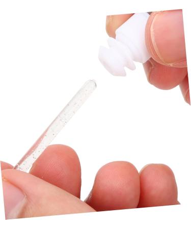 Mipcase 10pcs Mascara Clear Eyelash Brush Eye Lash with Tubes Cosmetics Accessories Travel Tubular 11x1.3cm White - Buy Online on GoSupps.com