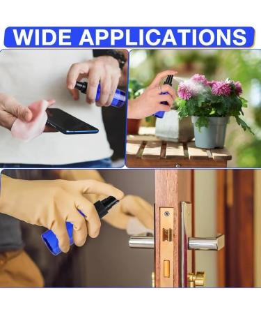 GeRRiT Blue Plastic Spray Bottle Travel Size Sprayer Refillable Container Portable Mini Perfume Misting Spray Bottle for Home Cleaning Gardening Plants (Color : Blue Size : 20ml) 20ml Blue - Buy Online on GoSupps.com