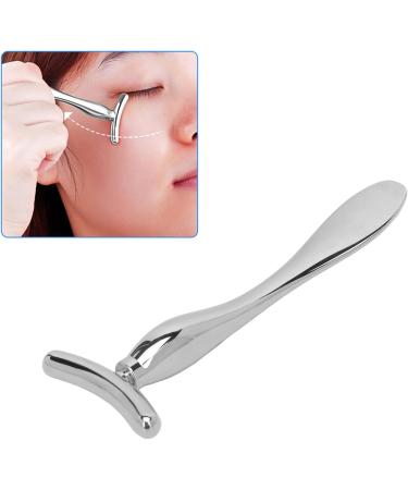 Eye Cream Scoop Stick - T Shape Zinc Alloy Applicator & Massager for Facial Anti-Aging Silver - Buy Online on GoSupps.com