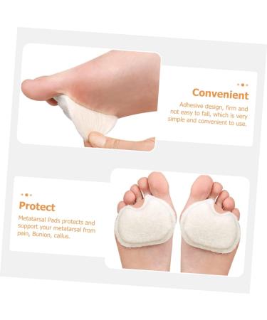 High Heel Cushion Pads - Comfortable Felt Forefoot Pads for Women | 1 Pair Portable Shoe Accessories - Buy Online on GoSupps.com