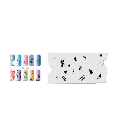 Fingernail stencil (airbrush nail art) Fengda JFH08-160