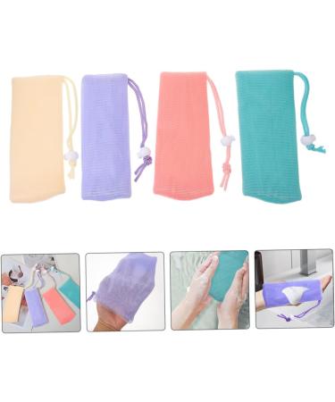 FOMIYES 16pcs Soap Net Storage Face Cleanser Shampoo Face Wash Soap Bar Soap Bar Soap Pouch Soap Bar Pouch Exfoliating Soap Soap Pouch for Shower Pe Scrubber - Buy Online on GoSupps.com
