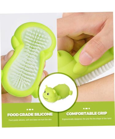 BeatifuFu Shampoo Brush - Scalp Massage & Hair Care Tool | Green 10x6cm for Ultimate Shower Experience - Buy Online on GoSupps.com