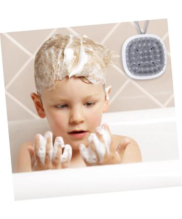 Frcolor 9 StK Silicone Shampoo Brush - Scalp Massage Hairbrush for Kids & Adults | Psoriasis & Bathing Brush - Buy Online on GoSupps.com