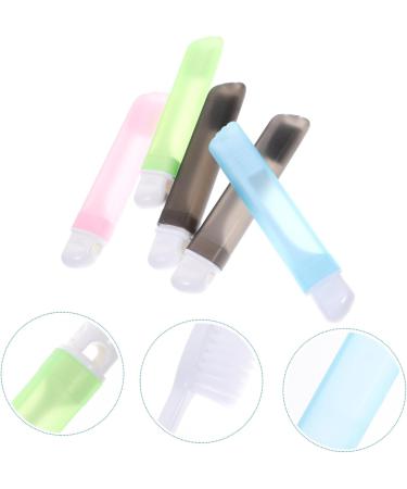 8pcs Foldable Toothbrush Set - Soft Bristles & Compact Design for Travel | Perfect Gift for Adventurers - Buy Online on GoSupps.com
