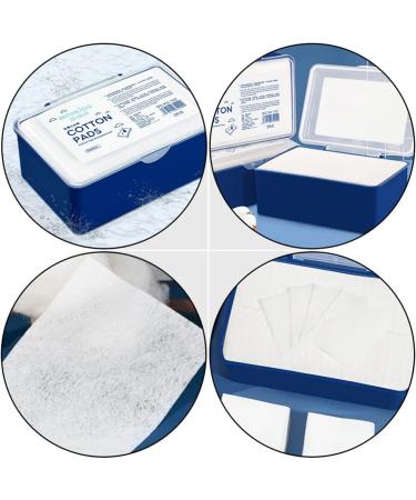 Lurrose 1000 Pieces Cotton Pads - Disposable & Reusable Make-Up Remover Hygiene Towels Fleece Eye Cake Towel for Smooth Skin Care - International Shipping Available - Buy Online on GoSupps.com