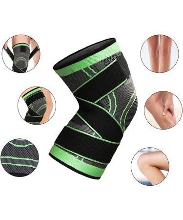 Knee Sleeve Compression Support for Joint Pain Relief - Improved Circulation - Size Medium - Buy Online on GoSupps.com
