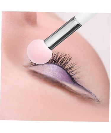 FRCOLOR Eye 10 Pcs Concealer Brush Set - Wooden Handle Lip Brushes & Non-Latex Makeup Sponge for Flawless Application | International Shipping Available - Buy Online on GoSupps.com