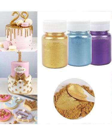 Gold Luster Dust - Cake Fondant & Chocolate Decoration Powder 9PCS Set - Buy Online on GoSupps.com
