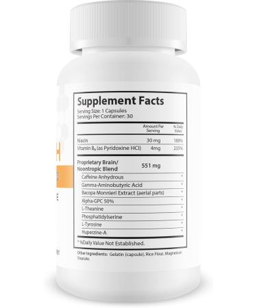Alphentyx Health Nootropic - Brain Booster for Memory Clarity & Focus | International Shipping Available - Buy Online on GoSupps.com